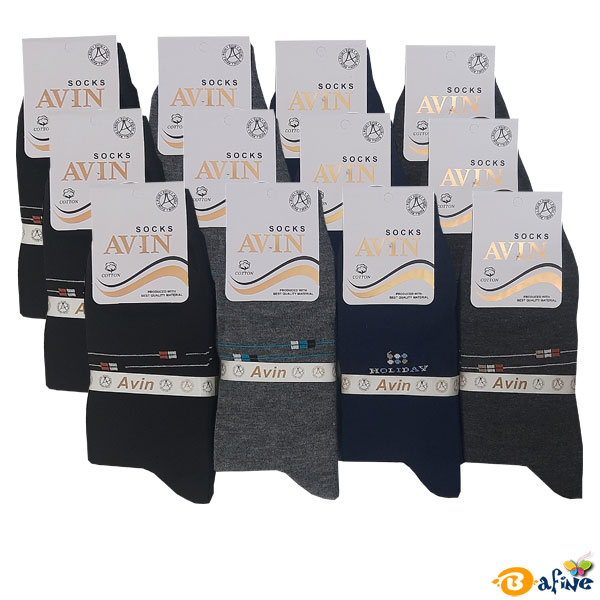 قیمت-و-خرید-جوراب-مردانه-4-رنگ-آوین1
