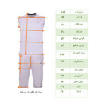 جدول-سایز-بندی-ست-تاپ-شلوارک-مردانه-xxl