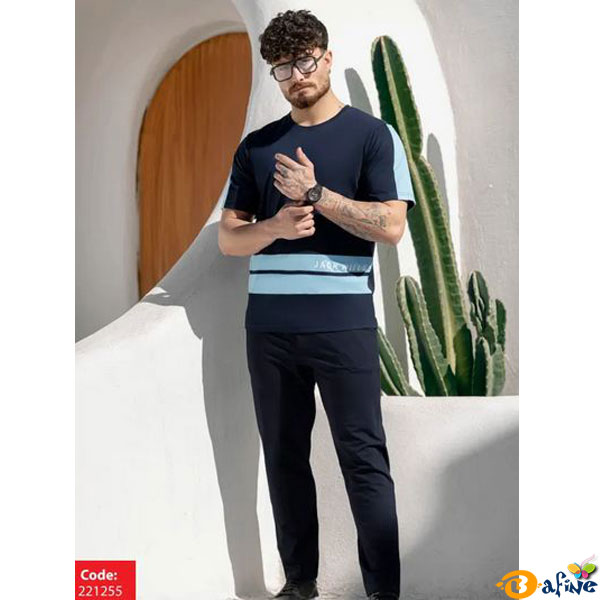 قیمت-و-خرید-ست-تیشرت-و-شلوار-مردانه-کد-221255