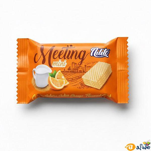 قیمت-و-خرید-ویفر-کرمدار-میتینگ-با-طعم-پرتقال-نیلی-تو1 ویفر کرمدار میتینگ با طعم پرتقال نیلی تو1