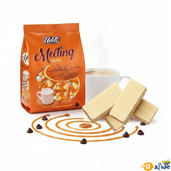 قیمت-و-خرید-ویفر-کرمدار-میتینگ-با-طعم-پرتقال-نیلی-تو2 ویفر کرمدار میتینگ با طعم پرتقال نیلی تو2