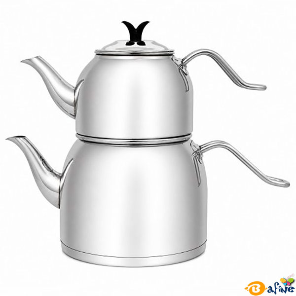 قیمت-و-خرید-ست-کتری-و-قوری-استیل-طرح-ترک