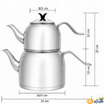 قیمت-و-خرید-ست-کتری-و-قوری-استیل-طرح-ترک6